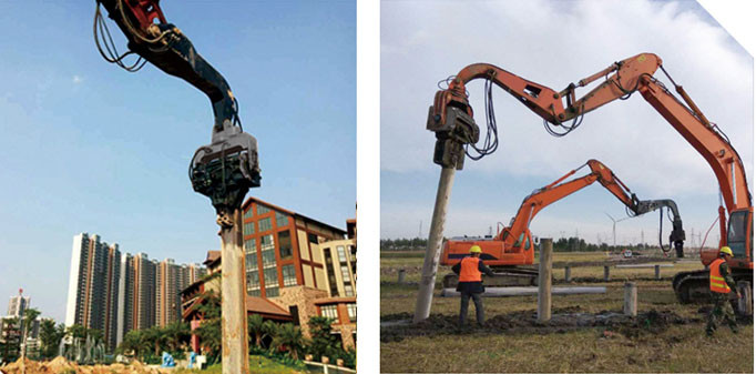 Piling machine